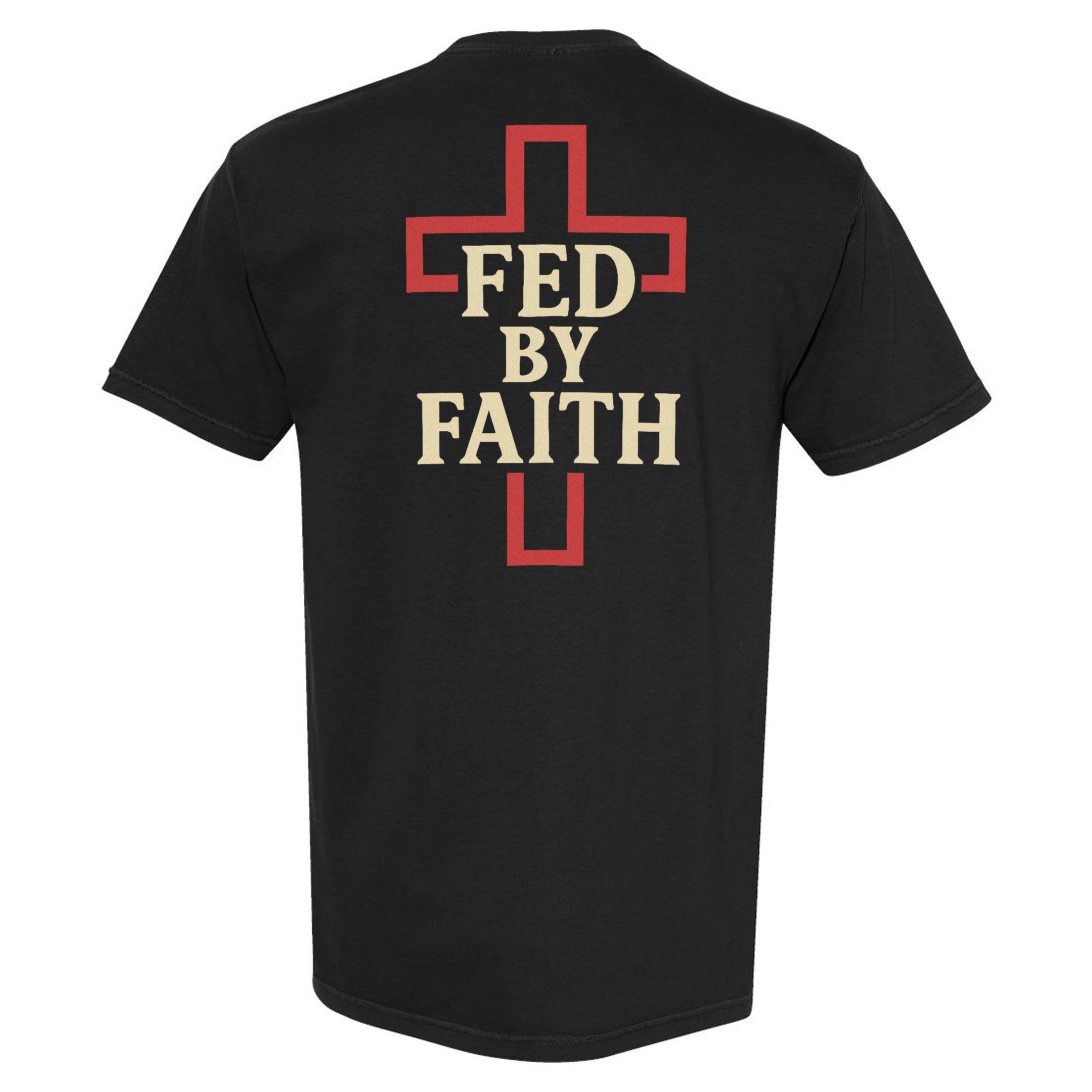 Fed By Faith Heavyweight Pocket Tee