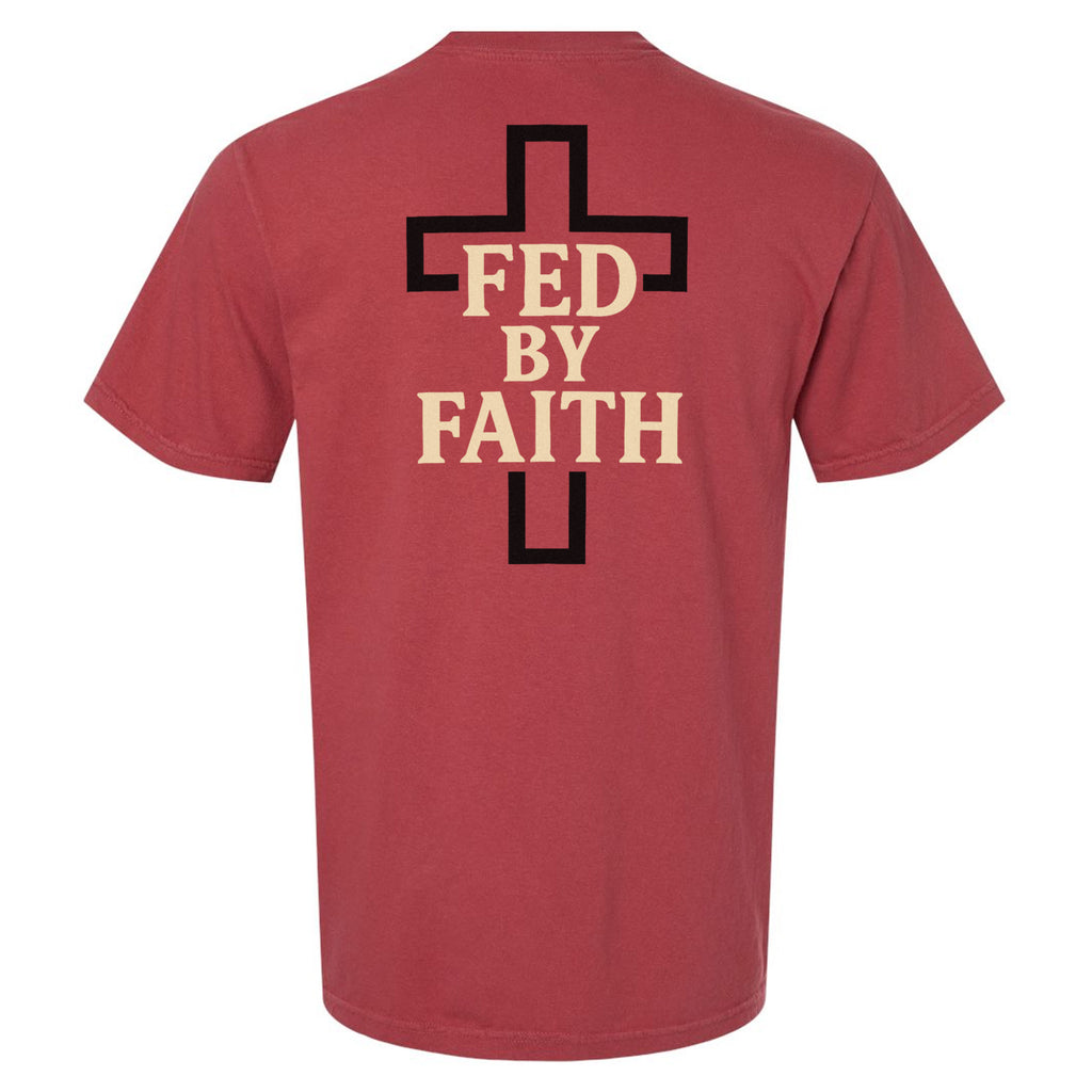 Fed By Faith Heavyweight Tee