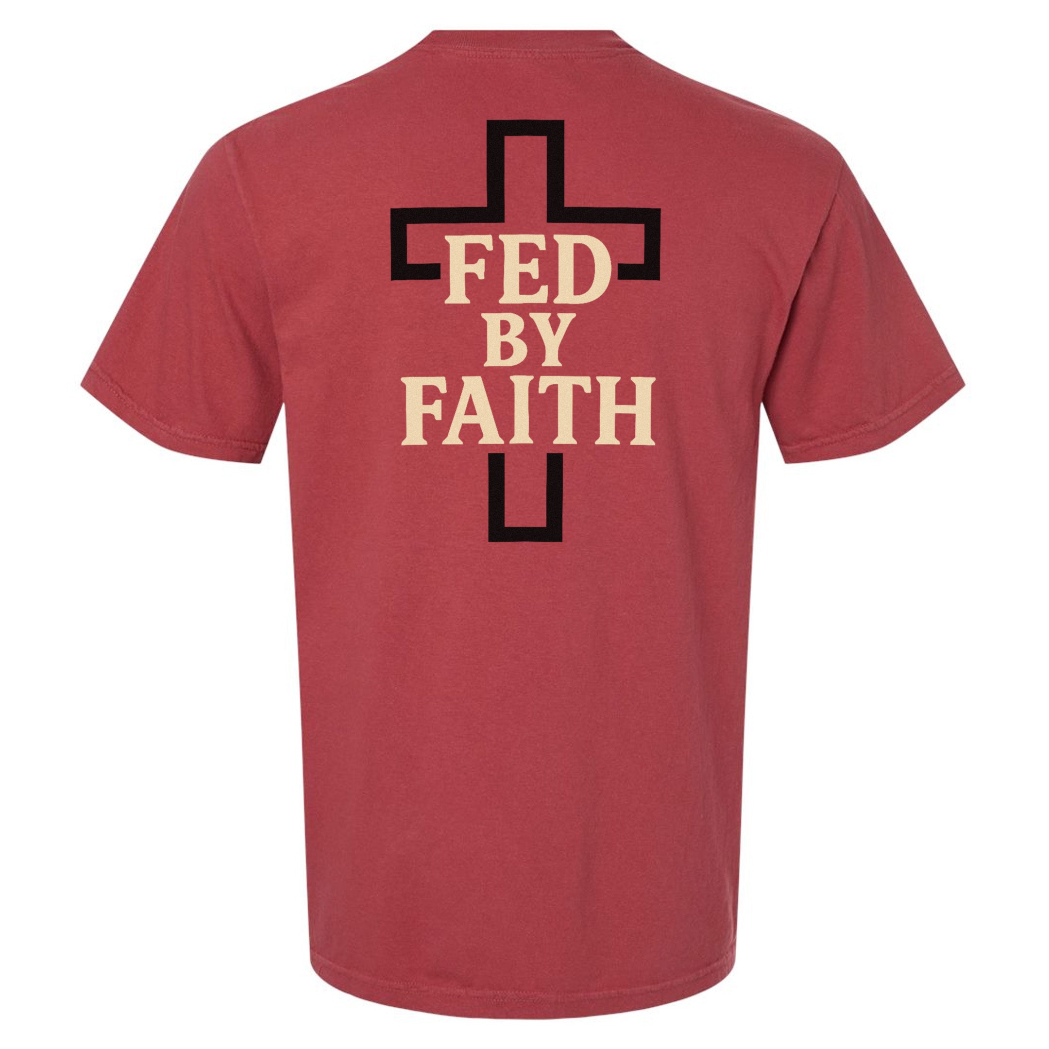 Fed By Faith Heavyweight Tee