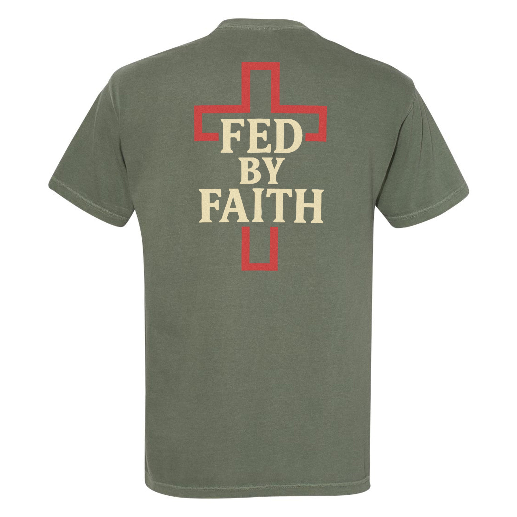 Fed By Faith Heavyweight Tee