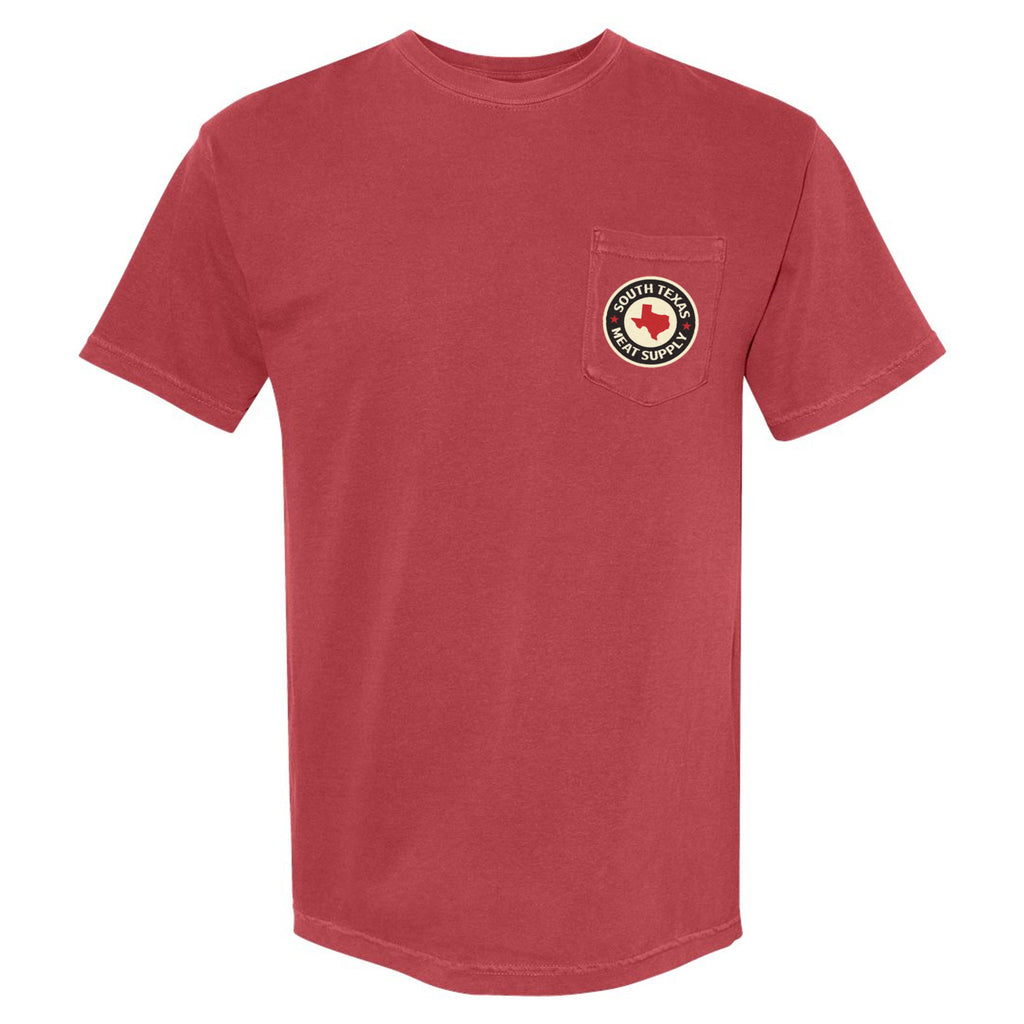 South Texas Meat Supply Heavyweight Pocket Tee