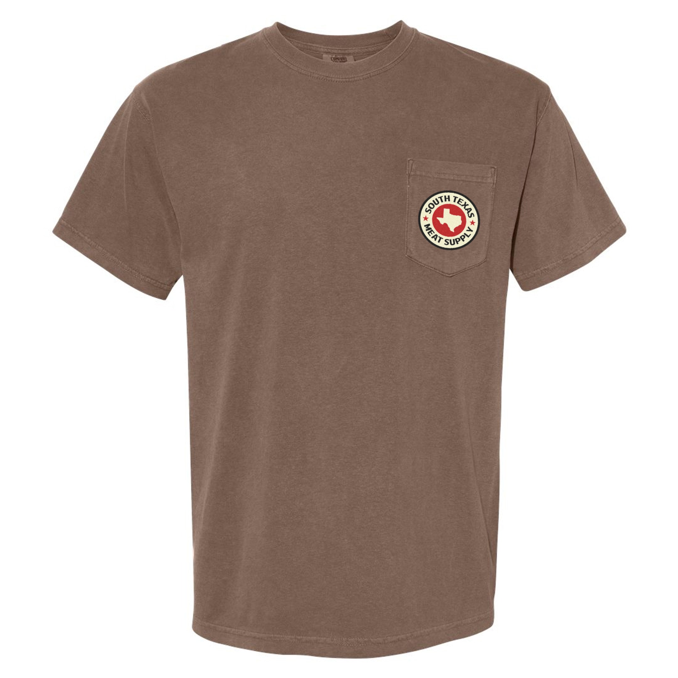 Fed By Faith Heavyweight Pocket Tee