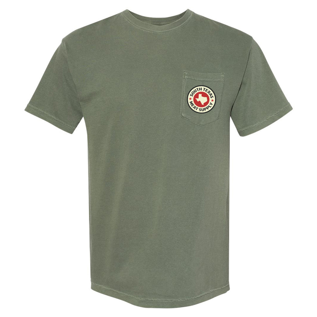 Fed By Faith Heavyweight Pocket Tee
