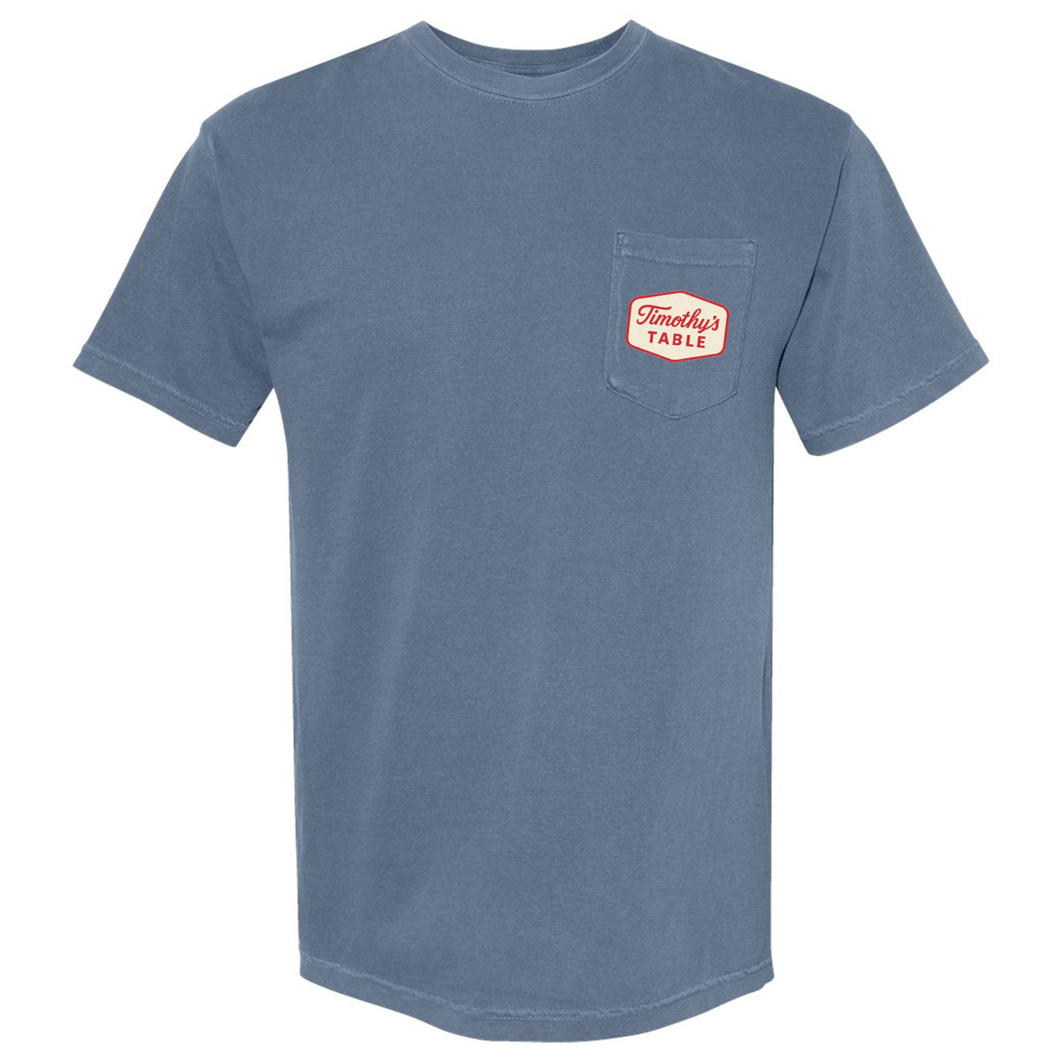 Timothy's Table Heavyweight Pocket Tee