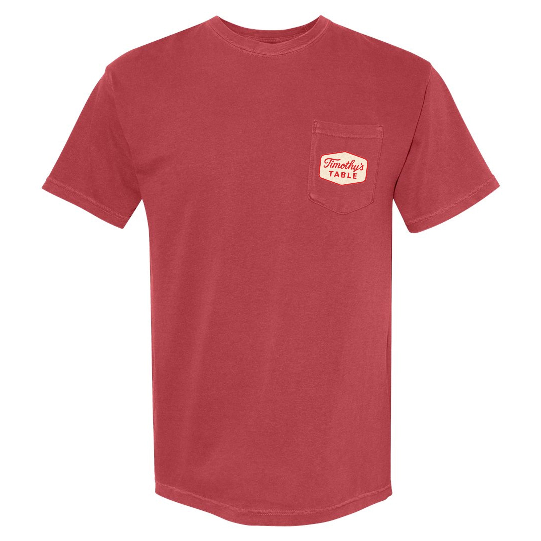 Timothy's Table Heavyweight Pocket Tee