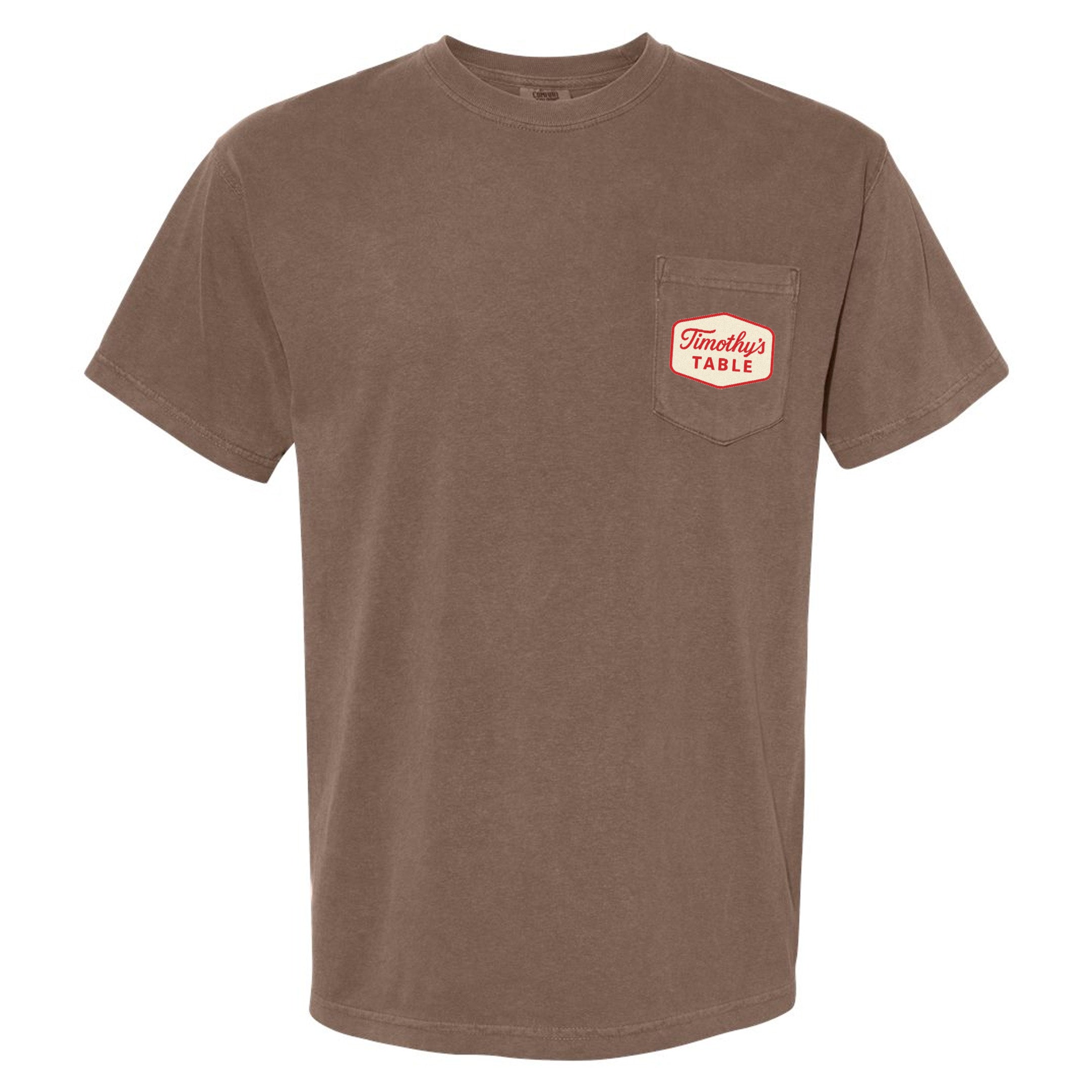 Timothy's Table Heavyweight Pocket Tee