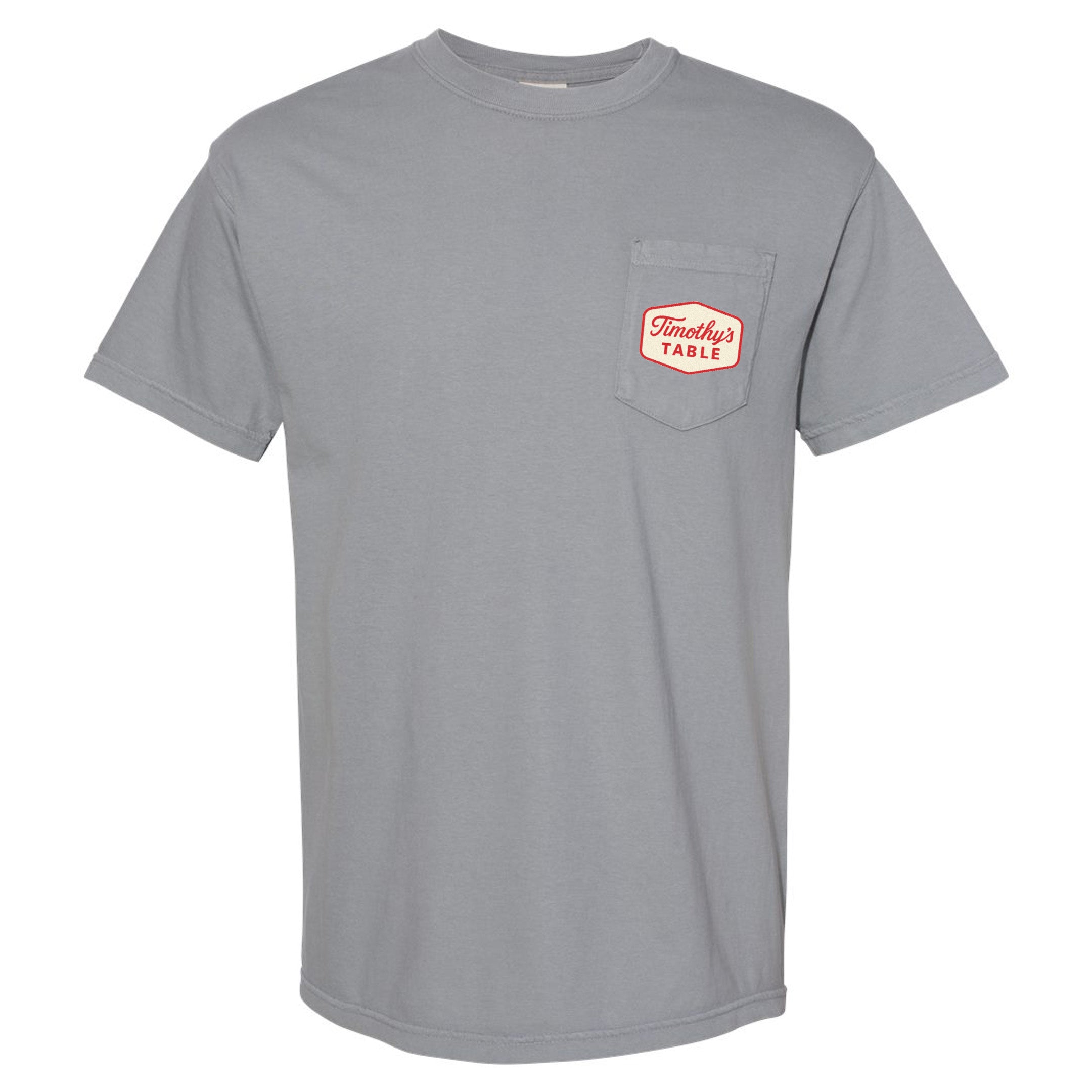 Timothy's Table Heavyweight Pocket Tee